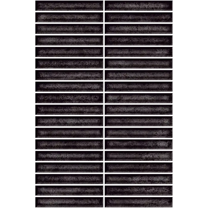 Faianță Decor mozaic Monpelli Black murano 19,8 x 29,8 cm