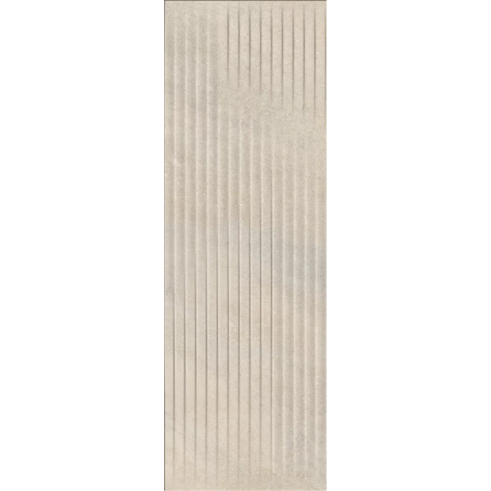 Faianță Mystic Shadows Beige sciana struktura 39,8 x 119,8 cm