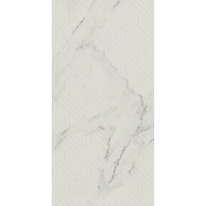 Faianță Decor Carrastone White sciana mat 29,8 x 59,8 cm