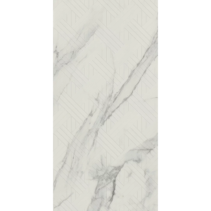 Faianță Decor Carrastone White sciana mat 29,8 x 59,8 cm