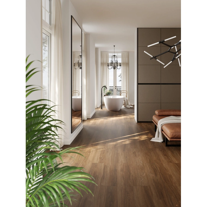 Parchet SPC Falquon Wood P6005 Marrone Oak