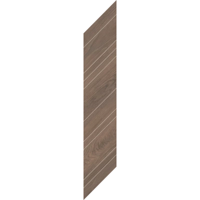 Gresie Decor Wildland Dark chevron prawy 14,8 x 88,8 cm