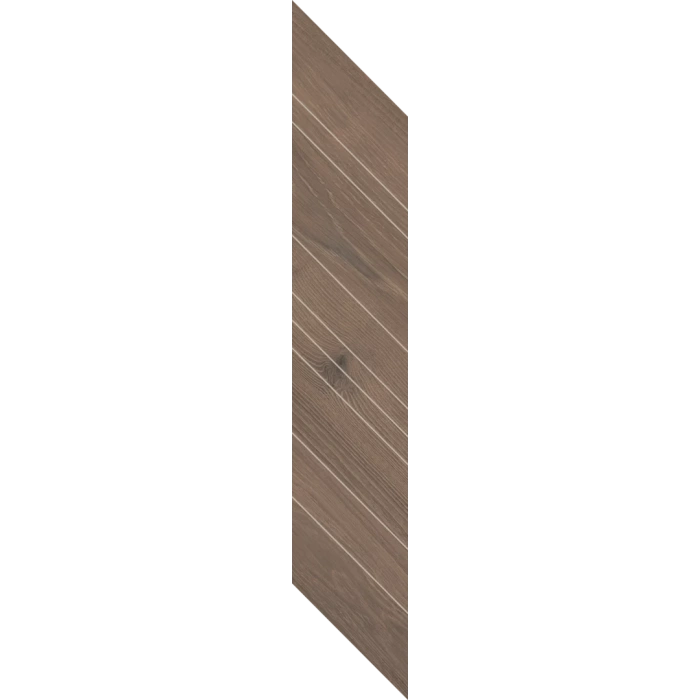Gresie Decor Wildland Dark chevron lewy 14,8 x 88,8 cm 