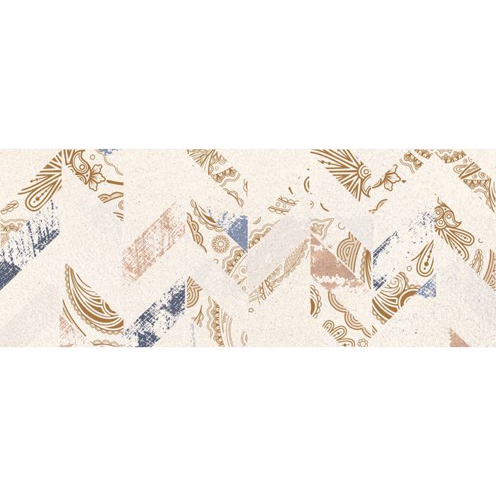 Faianță Decor Memoria Zig-Zag 20 x 50 cm