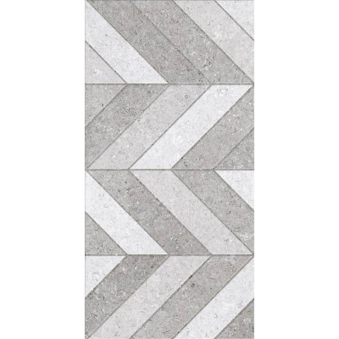 Faianță Decor Palazzo Zig-Zag Grey30 x 60 cm