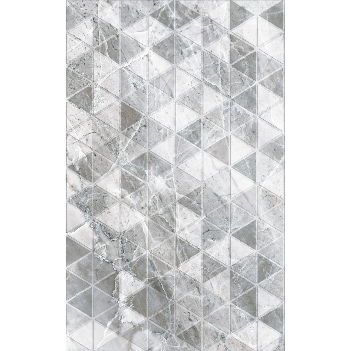 Faianță Decor Jasper Print Grey 25 x 40 cm