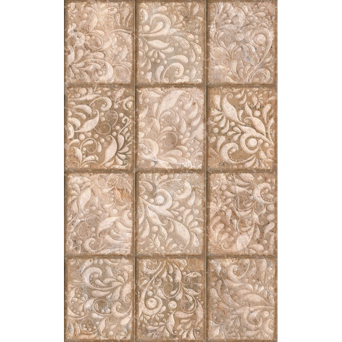 Faianță Decor Jasper Print Brown 25 x 40 cm