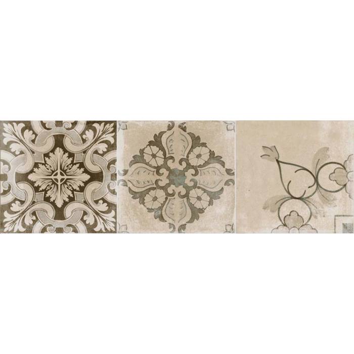 List Capri Patchwork Beige 8 x 25 cm