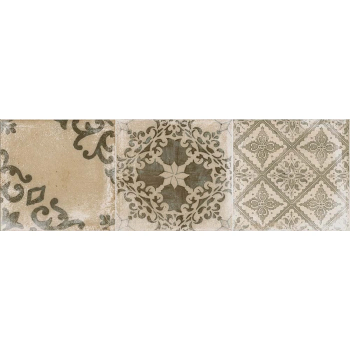 List Capri Patchwork Beige 8 x 25 cm