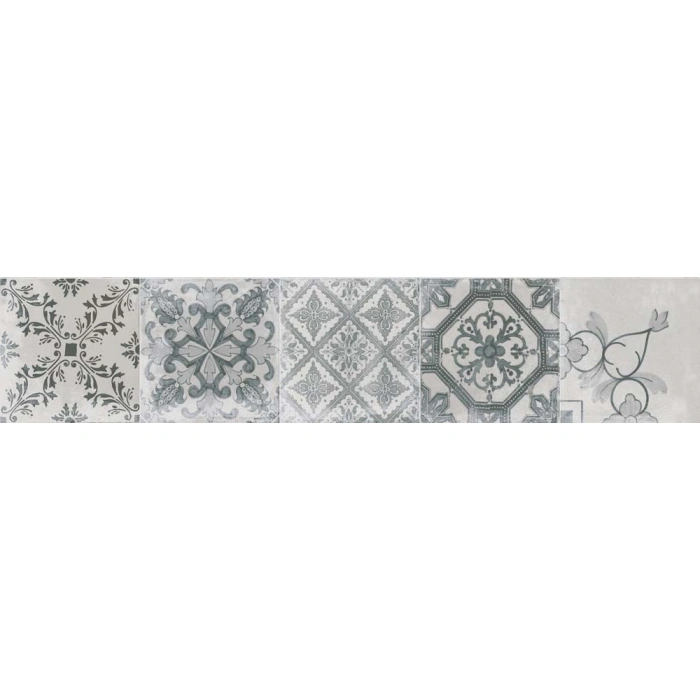 List Capri Patchwork Grey 8 x 40 cm