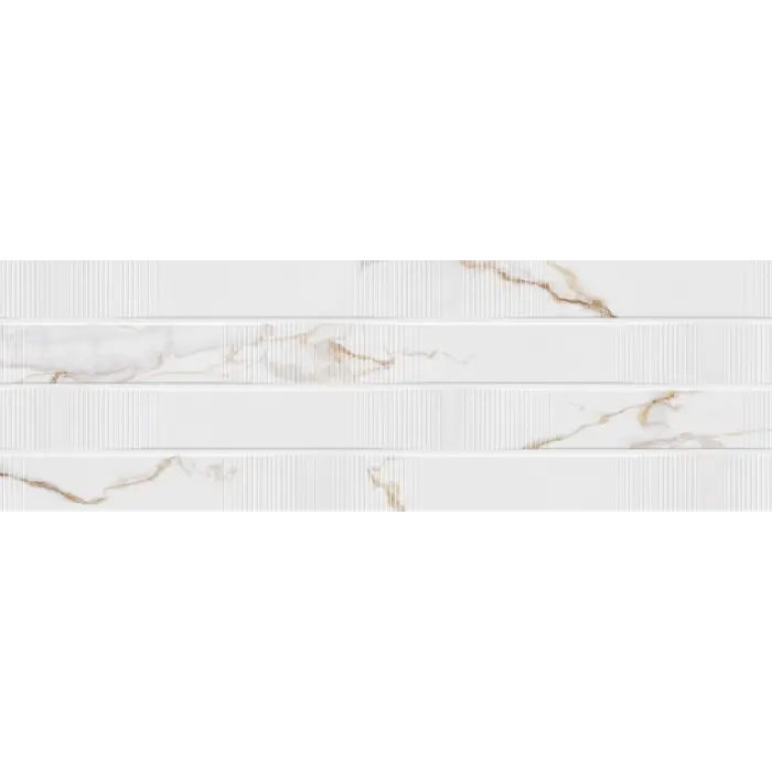 Faianță Dec Alba Mat Gold 25 x 75 cm