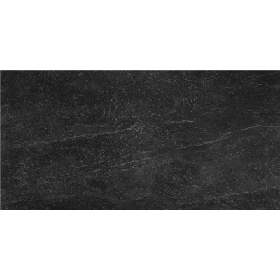 Gresie Slaterock Black mat 60 x 120 cm