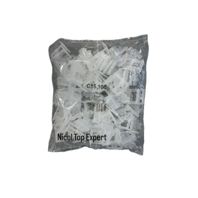 Clipsuri nivelare 1.5 mm 100 bucati
