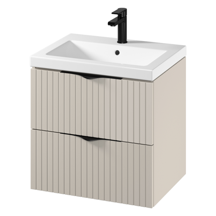 Set mobilier Tirso cașmir mat 60 cm + lavoar C145