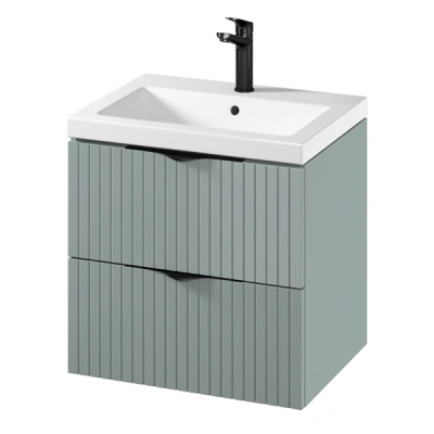 Set mobilier Tirso fiord mat 60 cm + lavoar C148
