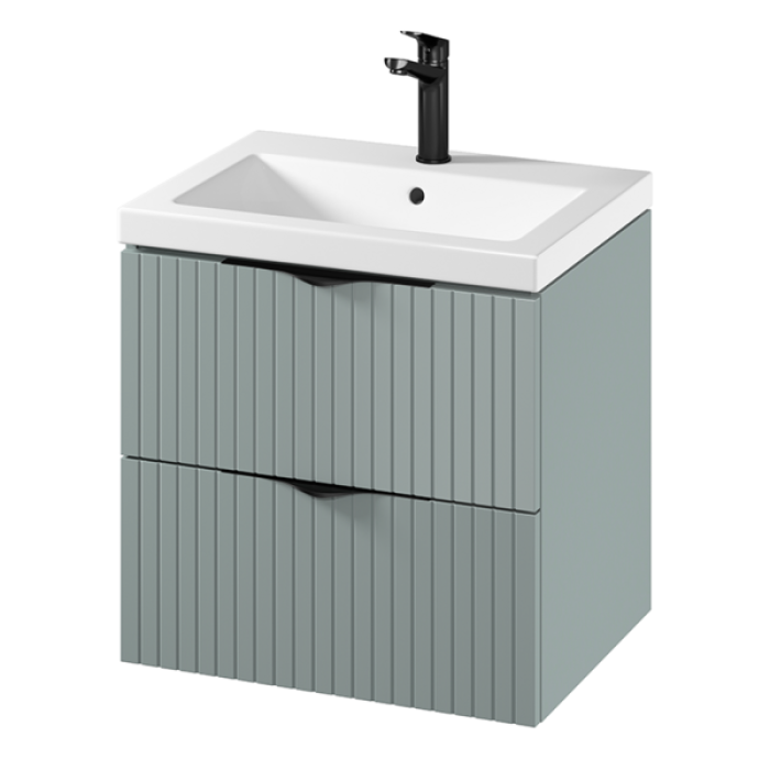Set mobilier Tirso fiord mat 60 cm + lavoar C148