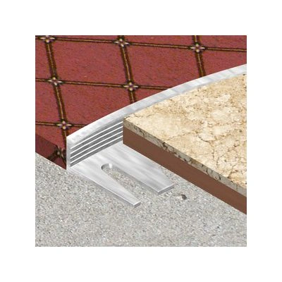 Baghetă dreaptă flexibilă din aluminiu natural 10 mm