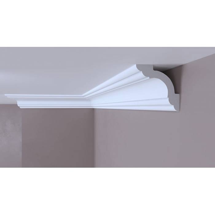 Cornișă decorativă albă din DUROTEC 56