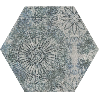 Hexagon Sweet Grey struktura 17.1 x 19.8 cm