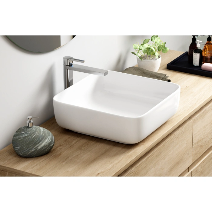 Lavoar pentru blat Sei alb 39 x 39 cm