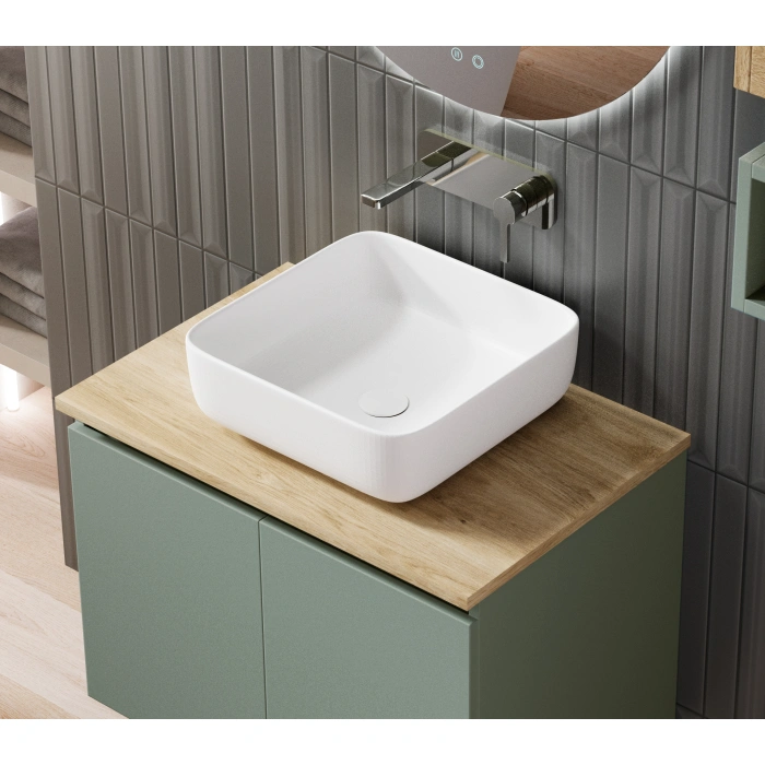 Lavoar pentru blat Sei alb 39 x 39 cm